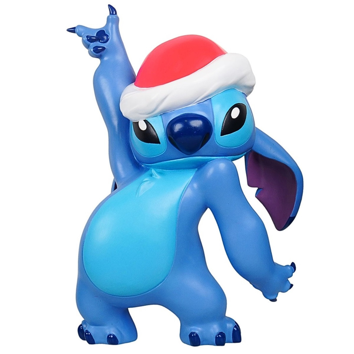 Weihnachtsfigur Stitch mit Weihnachtsmütze XL - DN86036 - Christmas Inspirations Disney Disney Stitch Tanzpose