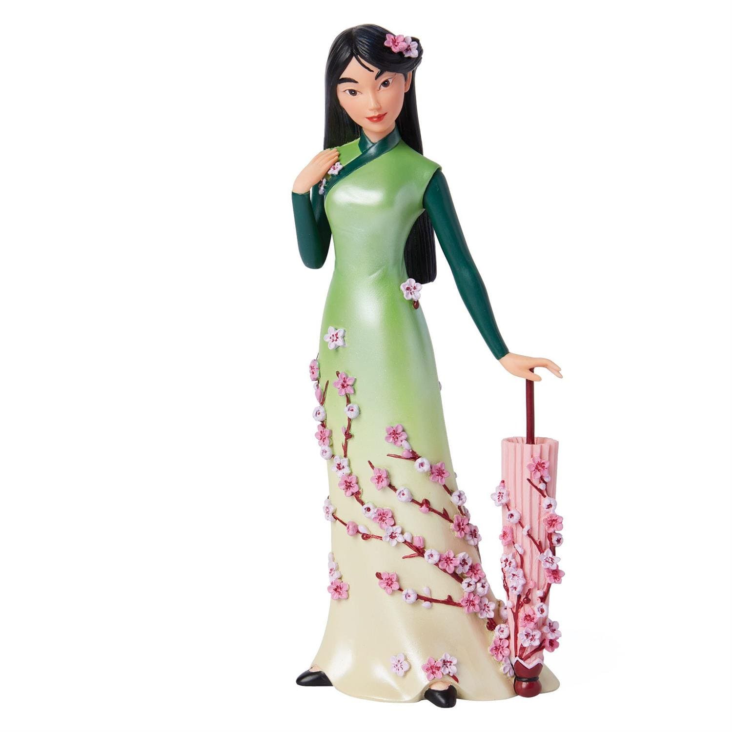 6015333 Disney Showcase, Disneyfigur, 6015333, Botanical Mulan, Disney Showcase Botanical Collection, Mulan mit Blumen