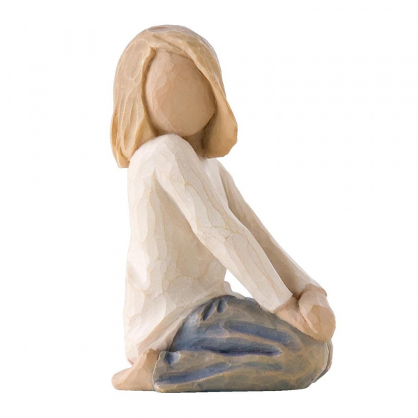 Willow Tree, Demdaco, Susan Lordi, 26223, Joyful Child, Fröhliches Kind, Willow Tree Figur, Willow Tree Familie, Willow Tree Mädchen, Willow Tree Kinder, Willow Tree Kind