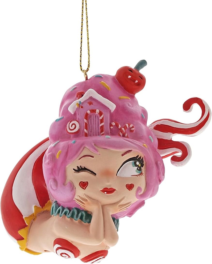 Miss Mindy Cotton Candy Mermaid Ornament - Meerjungfrau-Anhänger - 4059024