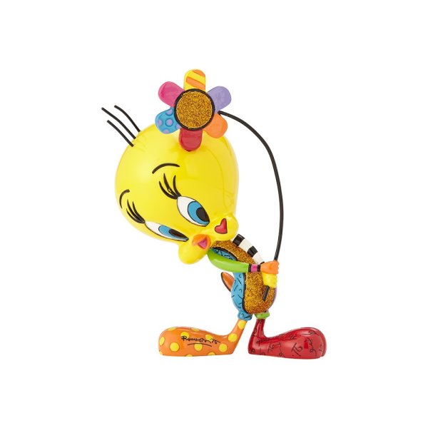 Romero Britto, Looney Tunes by Romero Britto, Looney Tunes, Britto Looney Tunes, Britto Disney, Tweety Bird, Tweety with Flower, Tweety mit Blume, Tweety Pie, 4058184