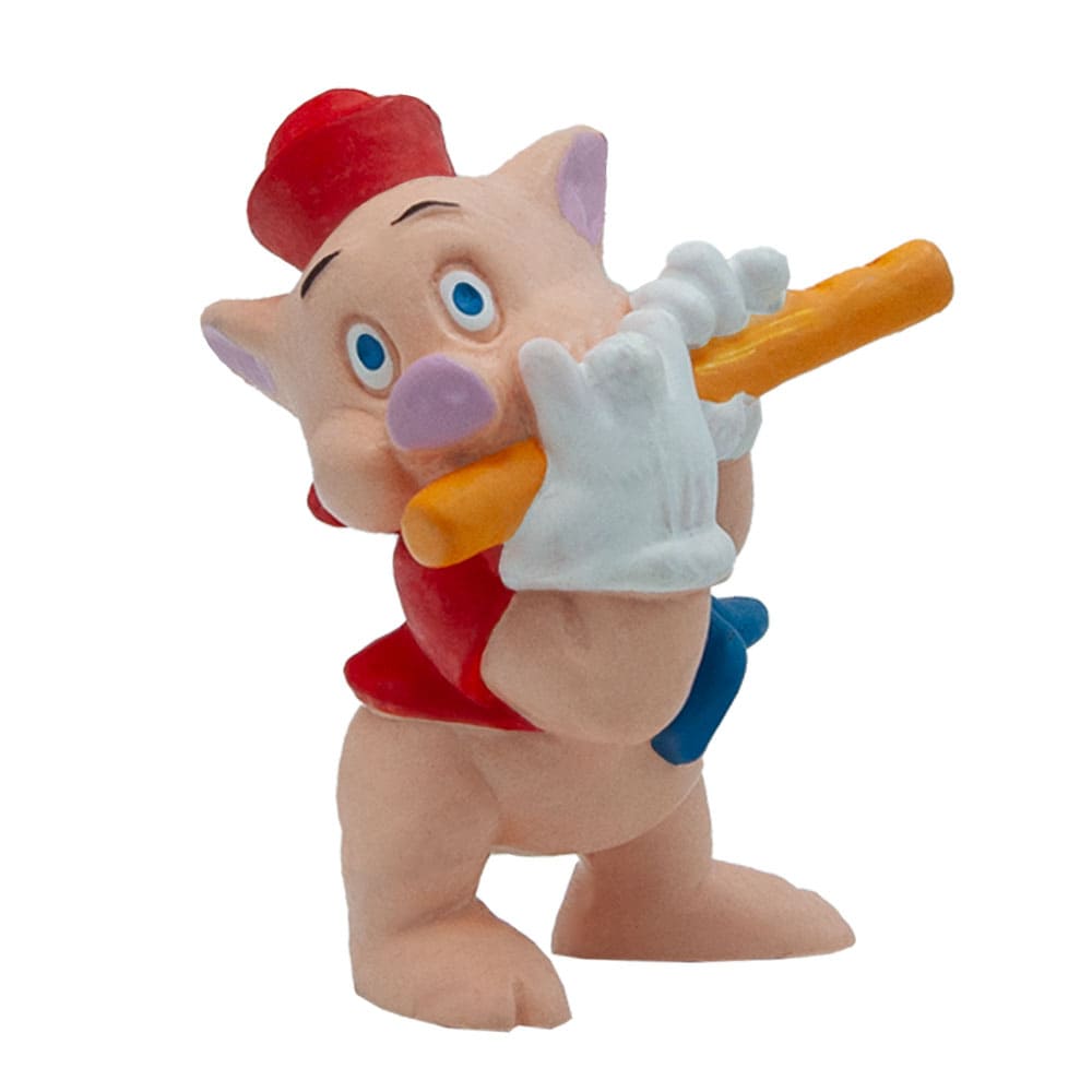 Die drei kleinen Schweinchen - Schweinchen Pfeifer /  Walt Disney Spielfigur - Tortenfigur - Disneyfigur Bullyland 12490
