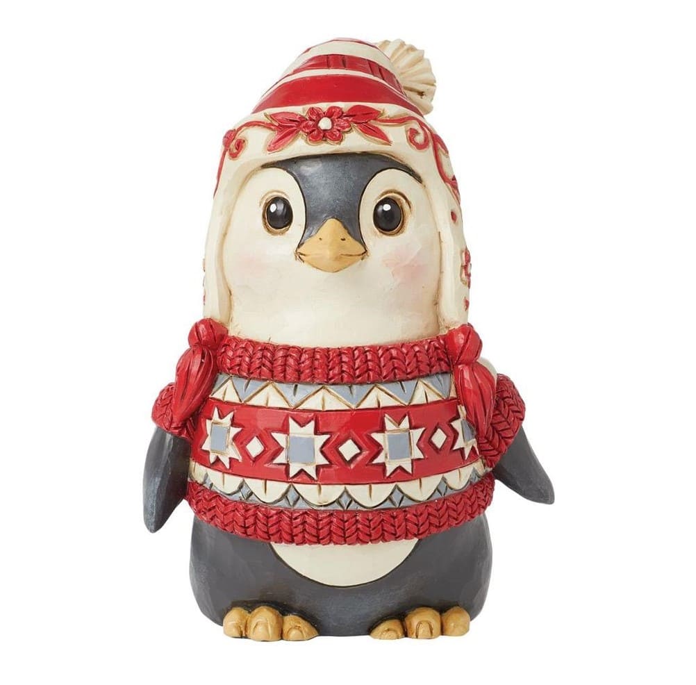 Jim Shore, Heartwood Creek, Jim Shore Santa, 6015486, Jolly Good Fella, Nordic Noel Pinguin, Christmas Penguin, Weihnachts-Pinguin, Jim Shore Weihnachtsfigur