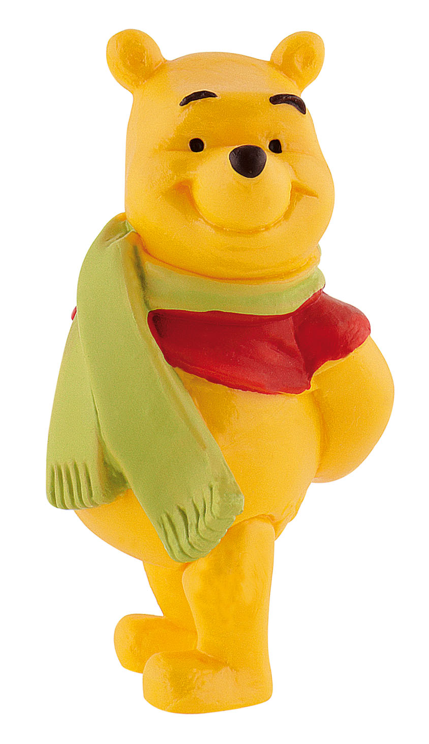 Bullyland, Winnie Puuh, Winnie Pooh, Walt Disney, 12327, Winnie Puuh mit Schal