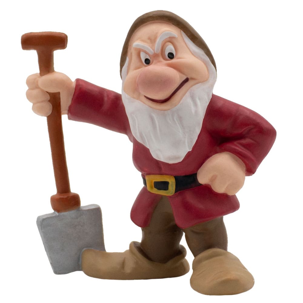 Schneewittchen - Zwerg Brummbär - Grumpy Walt Disney Spielfigur - Tortenfigur - Disneyfigur Bullyland 12478