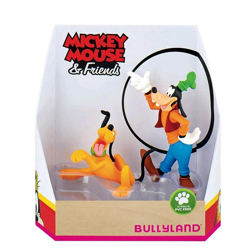 Bullyland, Mickey & Friends, Geschenkset, Goofy, Pluto, Goofy & Pluto