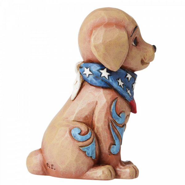 Mini Patriotic Puppy - Patriotischer Welpe / Heartwood Creek by Jim Shore 6006442