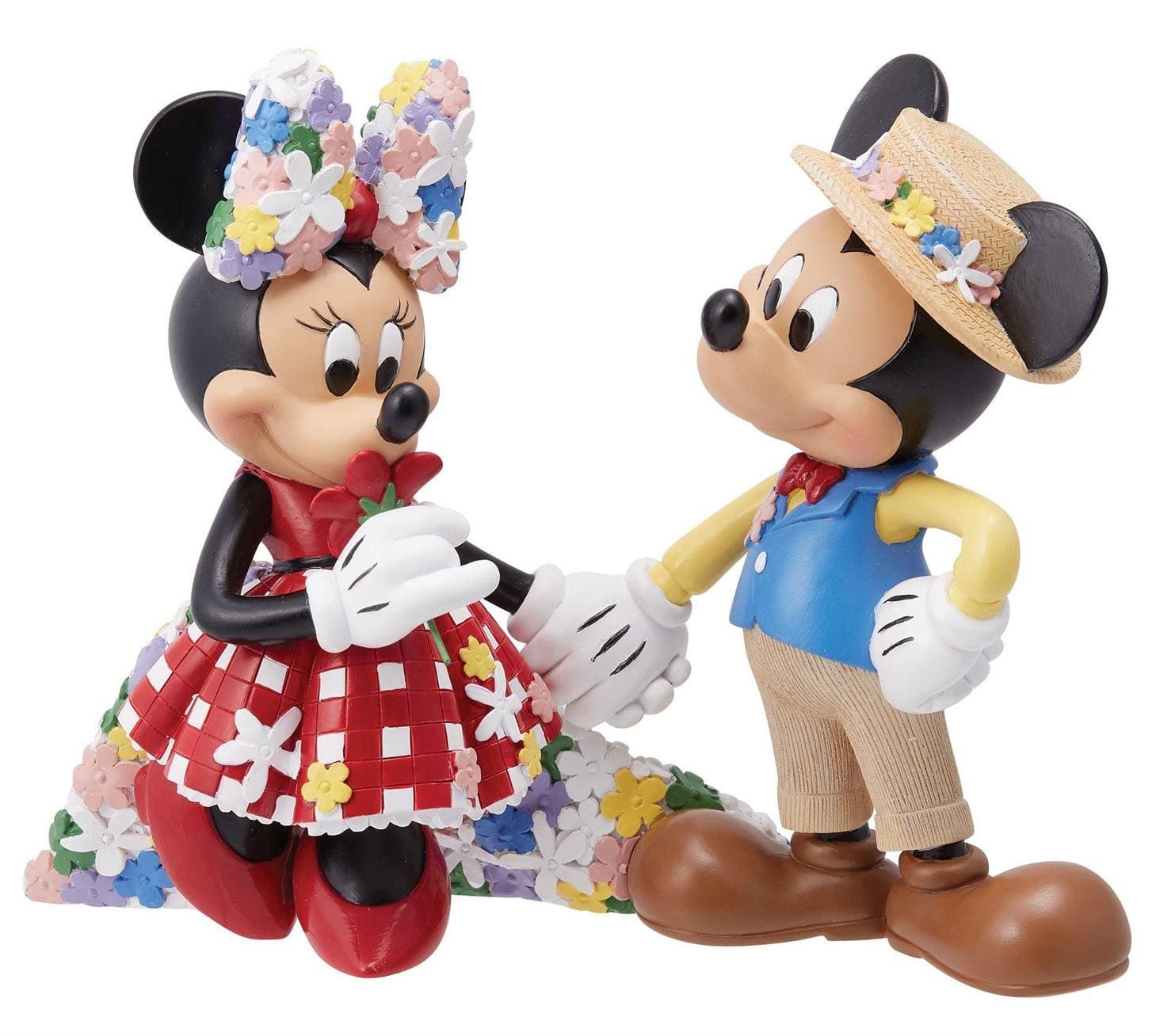 6014864 Disney Showcase, 6014864, Botanical Micky und Minnie, Botanical Mickey & Minnie, Disney Showcase Figur, Disneyfigur, Walt Disney, Micky Maus, Minnie Maus, Mickey Mouse, Minnie Mouse