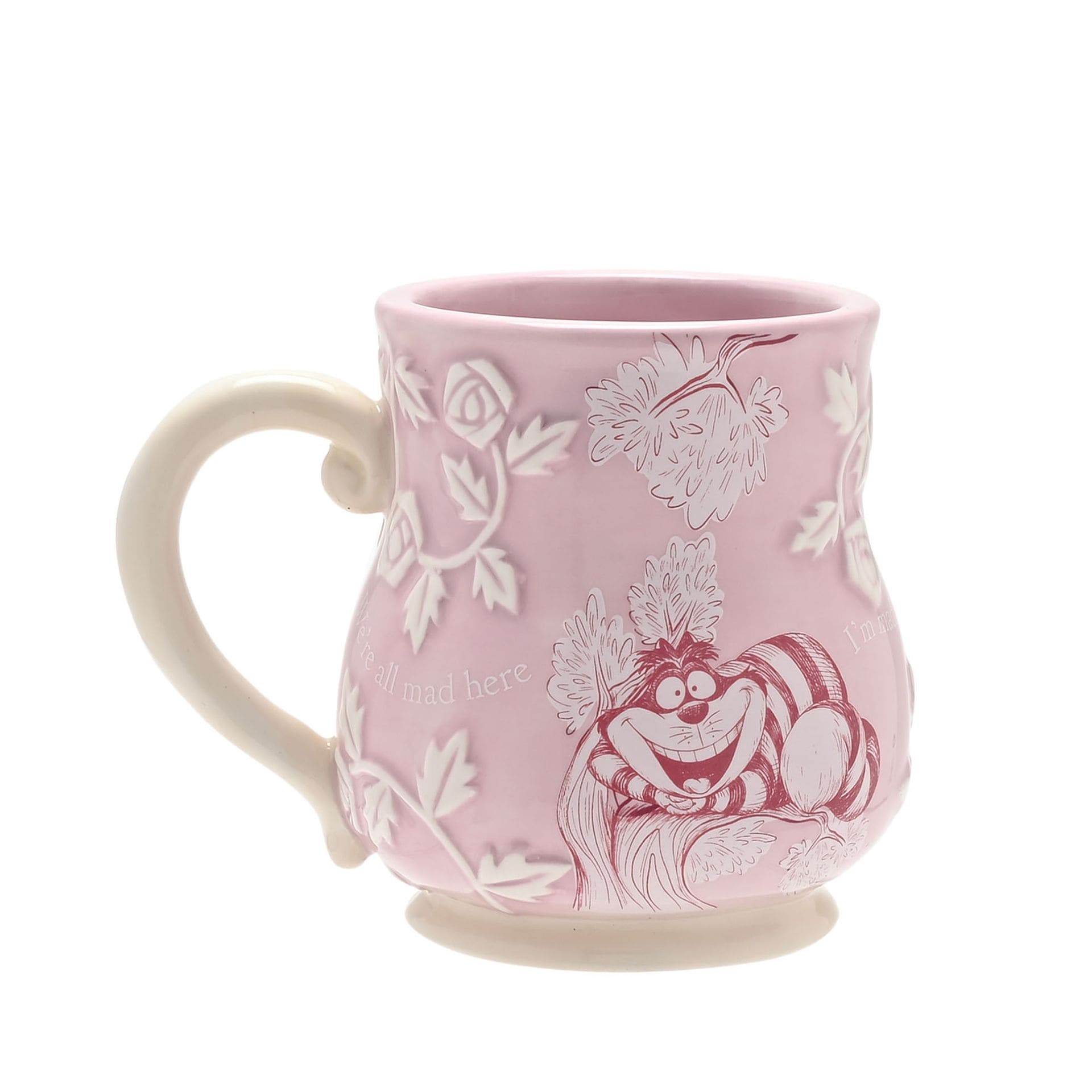 Disney Geschirr, Disney Widdop, DI2244, Disney Becher, Tasse, Disney Home Decor, Alice im Wunderland Kaffeebecher, Teebecher, Mug, Grinsekatze, Cheshire Cat