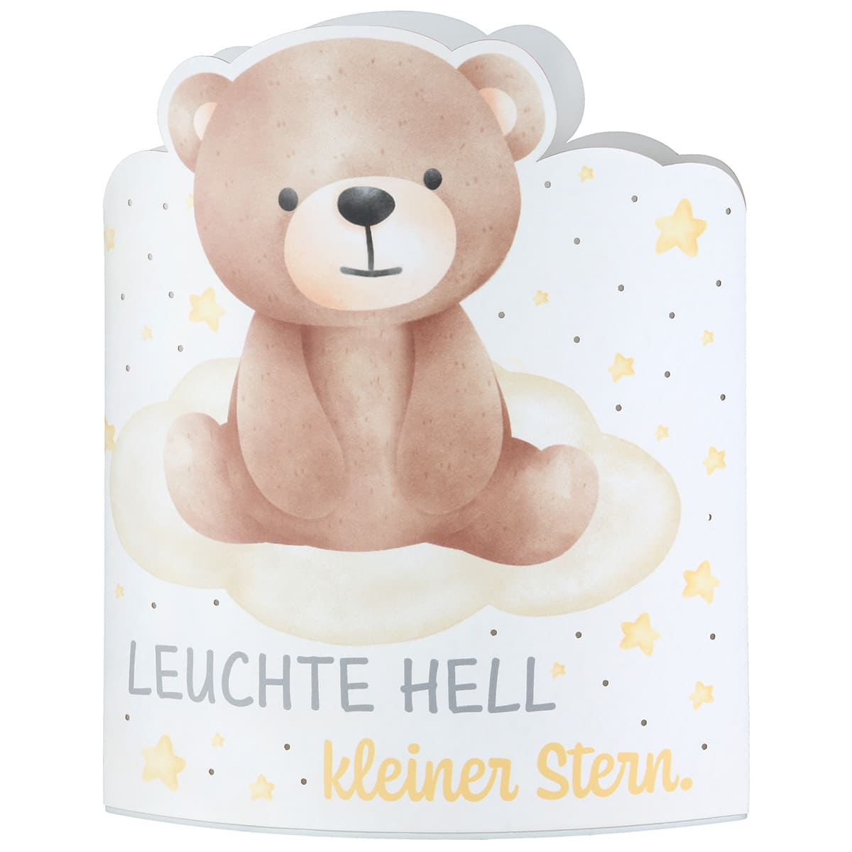 Tischlampe Sternenkinder Dekolampe Leuchte hell kleiner Stern - 63750 Gilde Dekoleuchte