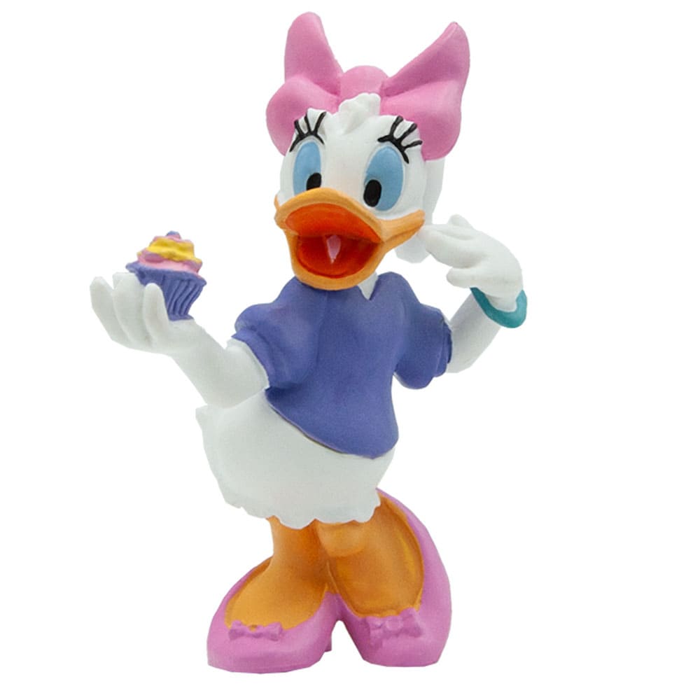 Micky & Friends - Daisy mit Cupcake /  Walt Disney Spielfigur - Tortenfigur - Disneyfigur Bullyland 15337