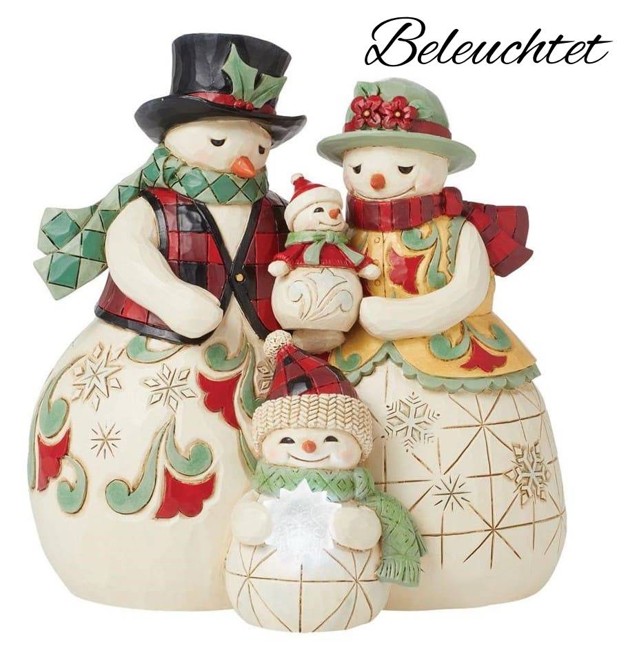 Jim Shore, Heartwood Creek, Jim Shore Santa, 6015443, Love Keeps Us Warm, Snowmen Family, Schneemannfamilie, Jim Shore Schneemann