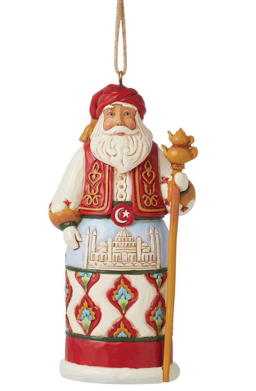 Turkish Santa - Türkischer Weihnachtsmann Ornament - Heartwood Creek by Jim Shore 6015510