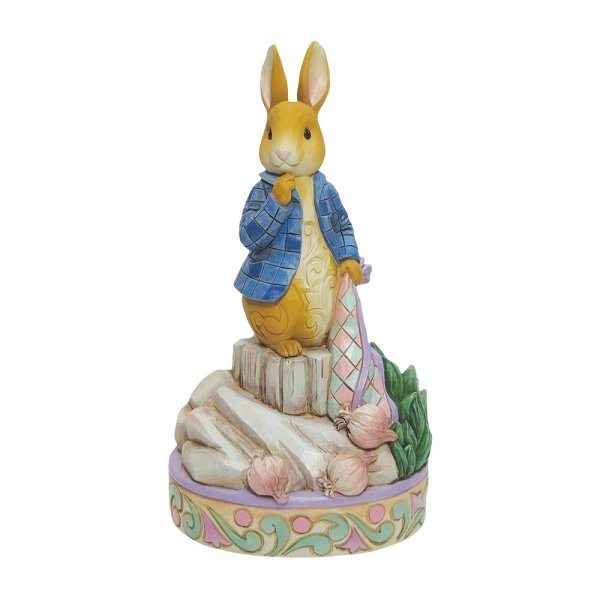 Beatrix Potter by Jim Shore, Beatrix Potter, Peter Rabbit, Peter Hase, Peter Rabbit with Onions, 6010687, Peter Hase mit Zwiebeln,  Jim Shore Beatrix Potter, Jim Shore Peter Rabbit