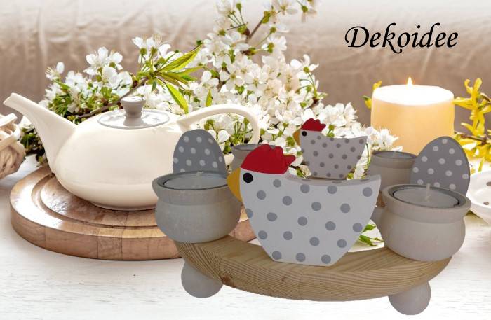 Dekoidee-Gluckshuhn-weiss-klein