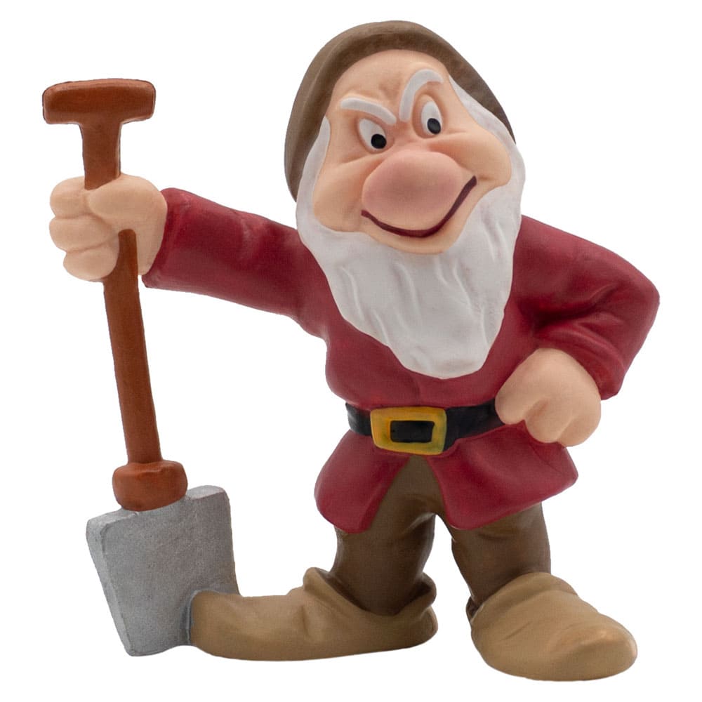 Schneewittchen - Zwerg Brummbär - Grumpy Walt Disney Spielfigur - Tortenfigur - Disneyfigur Bullyland 12478