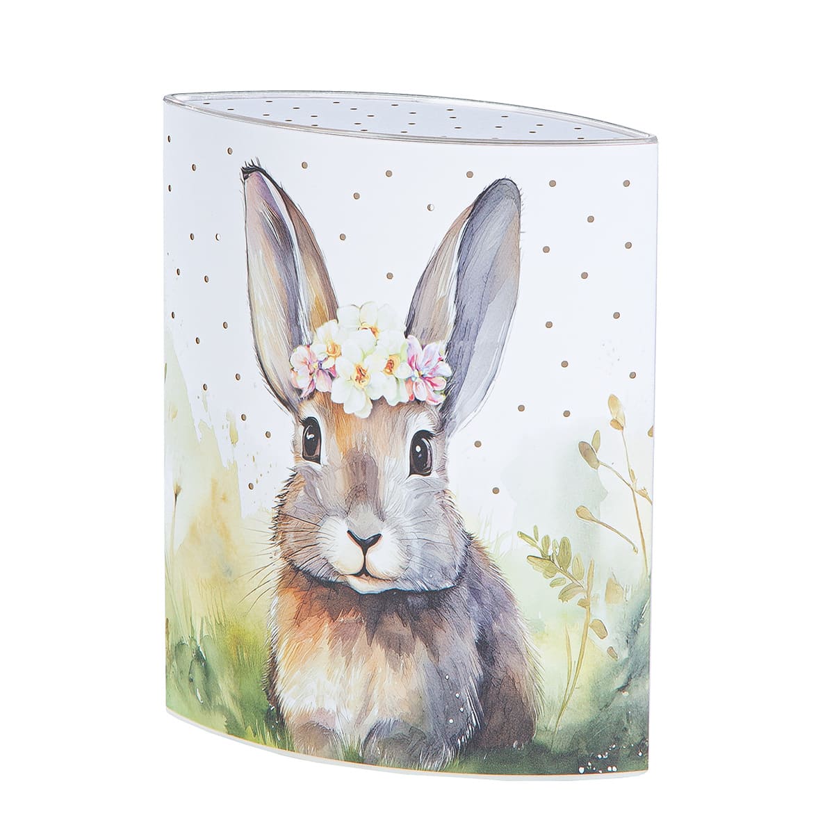 Tischlampe Hase Rosie - Dekolampe Hase / 64832 Gilde LED Stimmungslicht Dekoleuchte