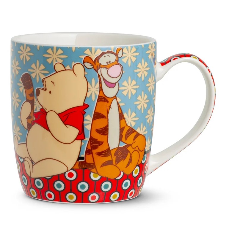 Disney, Egan Italy, Egan Disney, Frühstückstasse, Becher, Kaffeebecher, Disneytasse, Winnie Pooh Tales, 1002008, Egan Disney Tales, Porzellanbecher, Winnie Puuh, Tigger