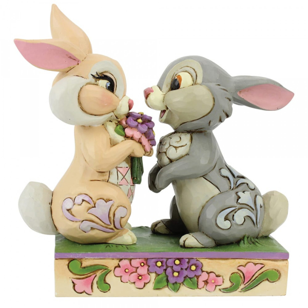 Bunny Bouquet - Thumper & Blossom / Klopfer & Blüte - Disney Traditions by Jim Shore