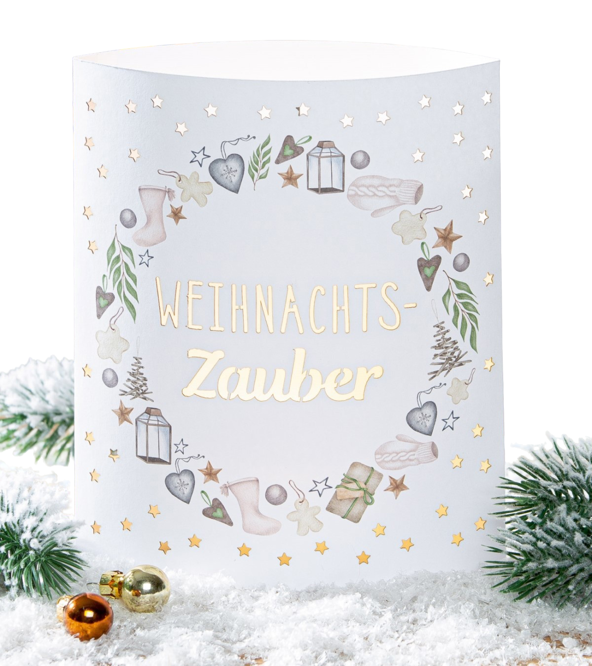 Tischlampe Weihnachtszauber - Dekolampe / 55709 Gilde LED Stimmungslicht Dekoleuchte Wohlfühllicht Tischlampe Weihnachtszauber - Dekolampe / 55709 Gilde LED Stimmungslicht Dekoleuchte Wohlfühllicht