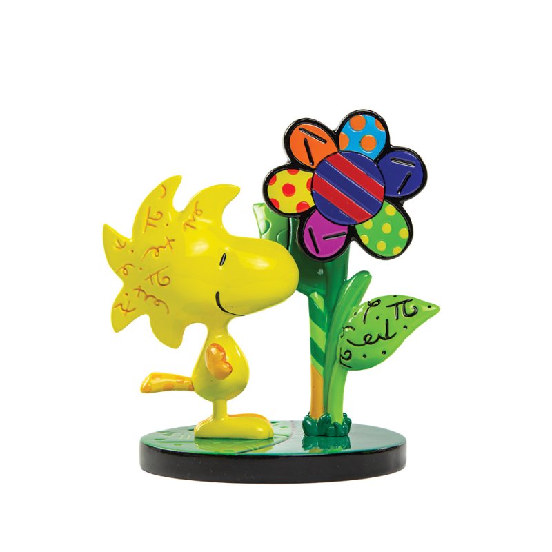 Woodstock mit Blume / Woodstock with Flower 6019030 - Peanuts by Romero Britto