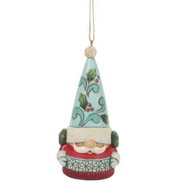 Jim Shore, Heartwood Creek, Jim Shore Heartwood Creek, Heartwood Creek by Jim Shore, 6011692,Gnome Winter Wonderland Ornament, Jim Shore Gnome, Jim Shore Wichtel, Gnomebody loves Christmas as much as Jim Shore