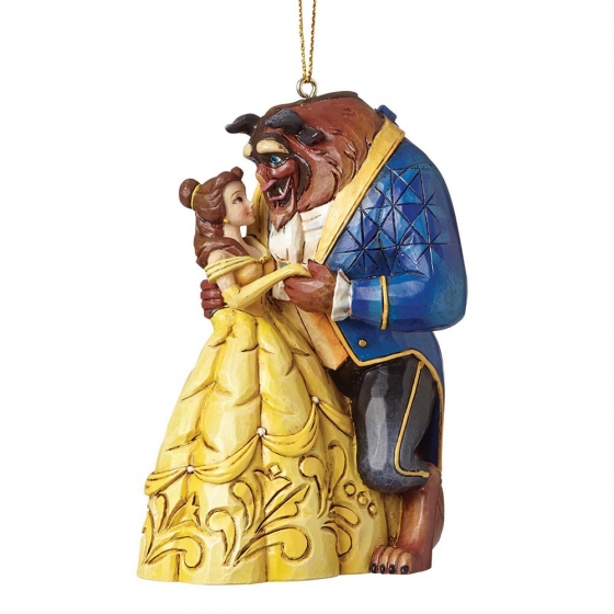 DIsney Traditions, Jim Shore - Beauty & The Beast Ornament / Die Schöne und das Biest Anhänger