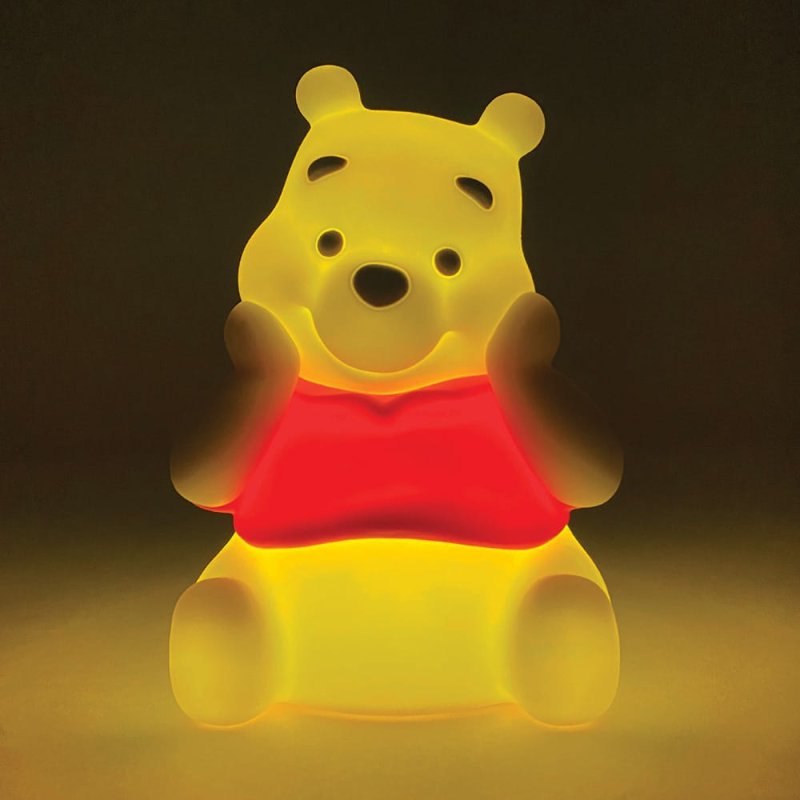 LED-Leuchtfigur - Disney Winnie Puuh Dekofigur Silikon 6019054 Stimmungslicht USB Nachtlicht Winnie Pooh