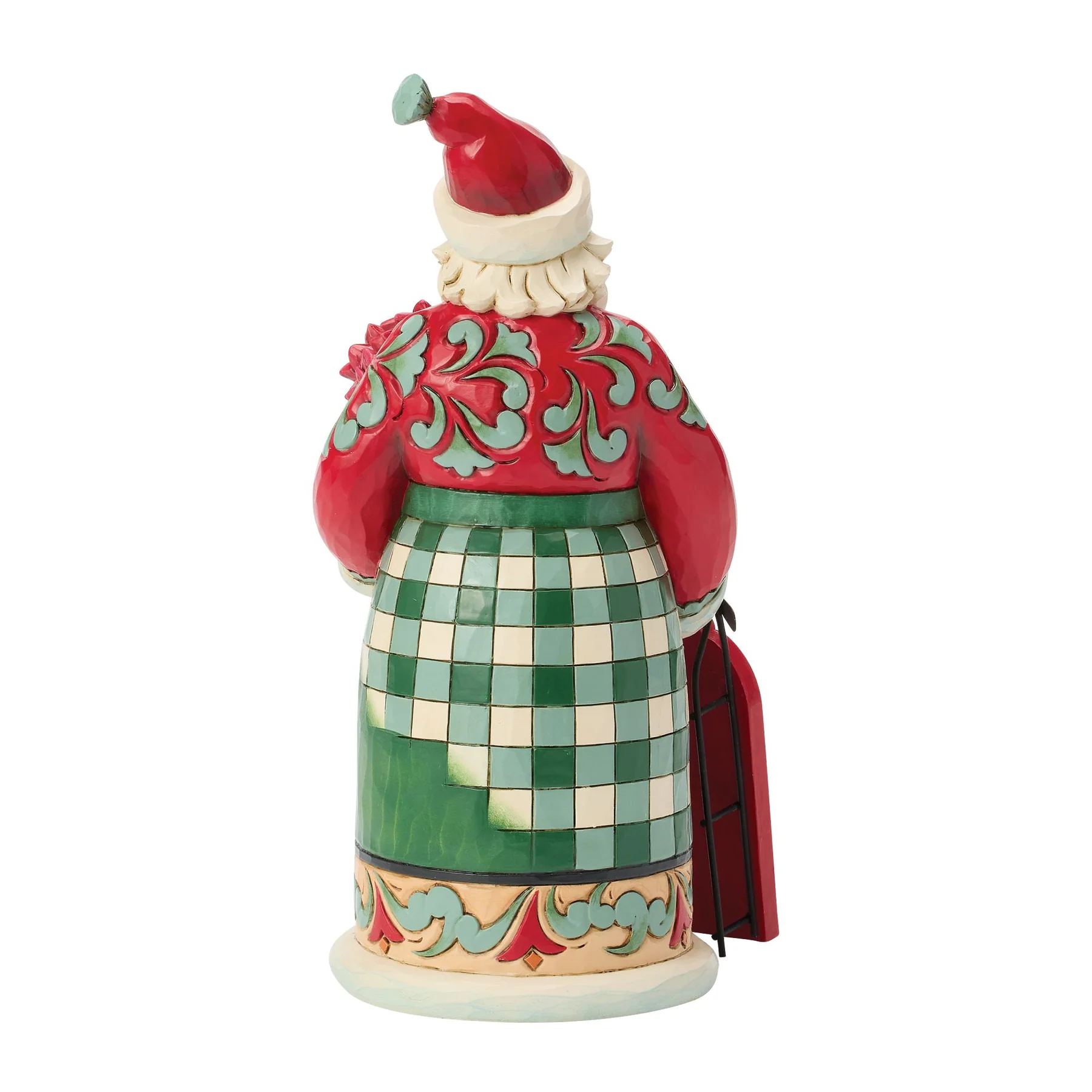 Sliding Into The Holidays Santa - Highland Glen Weihnachtsmann mit Schlitten 6019271 - Jim Shore Heartwood Creek