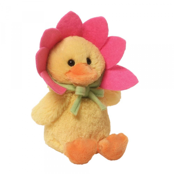 Flower Duck / Blumenente, pink