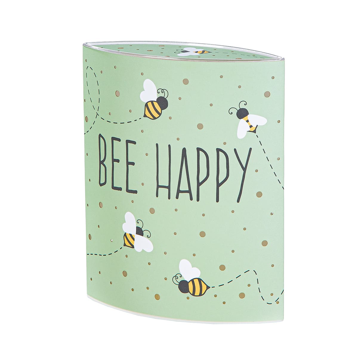 Tischlampe Bee Happy Bienen - Dekolampe / 64831 Gilde LED Stimmungslicht Dekoleuchte