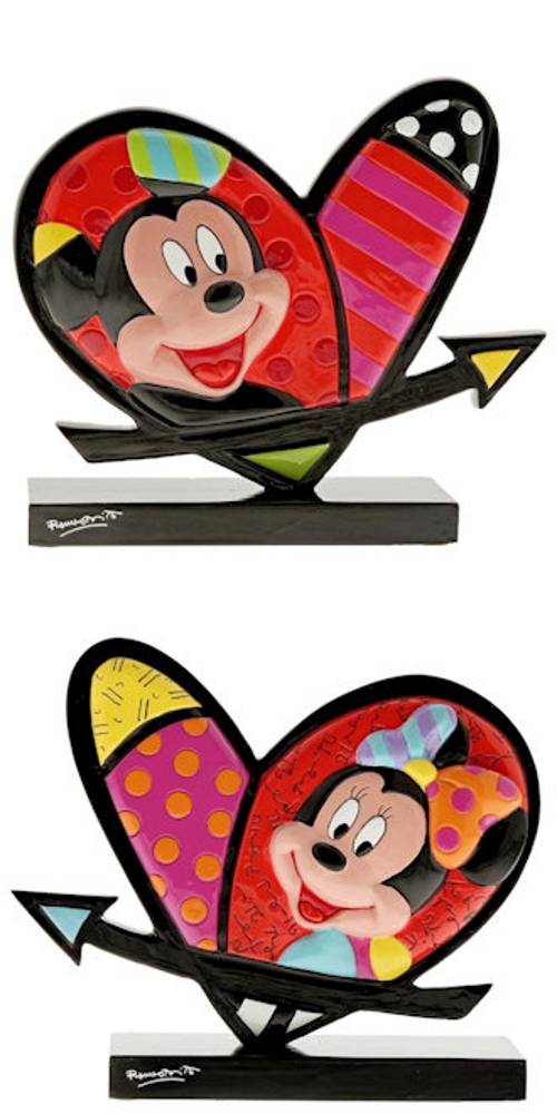 Romero Britto, Disney Britto Collection, Britto Icon, 6001005, Britto Mickey, Britto Minnie, Disney Britto, Romero Britto Disney, Romero Britto Disney Figuren, Romero Britto Disney Art, Romero Disney Collection, Britto Disney Deutschland