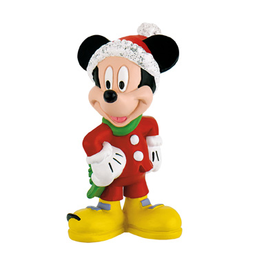 Bullyland, Mickey Mouse, Micky Maus, Weihnachten