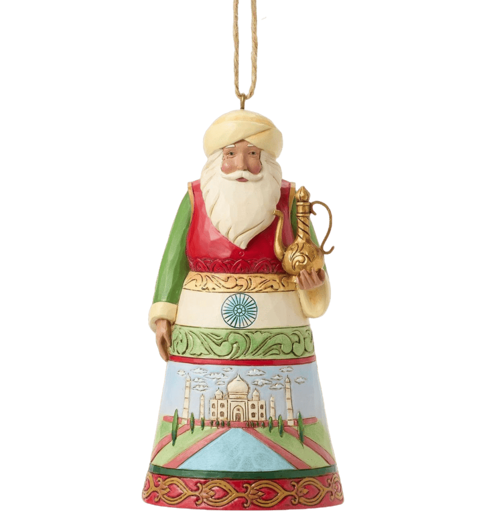 Christmas Baba Indian Santa Ornament - Indischer Weihnachtsmann Heartwood Creek by Jim Shore 6017013