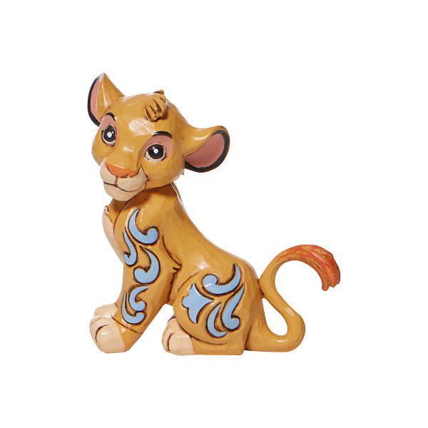 Disney Traditions, Jim Shore, Jim Shore Disney, Disney Traditions Collection, 6009001, Simba, König der Löwen, The Lion King, Simba Mini Figurine, Simba Minifigur, Jim Shore Disneyfigur