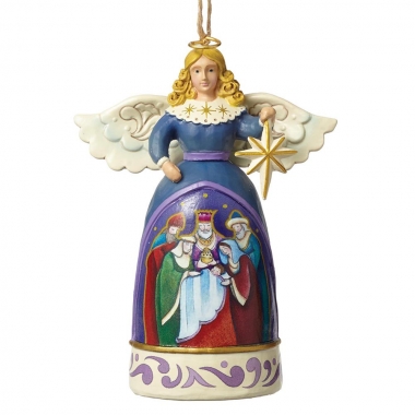 Mini Nativity Angel Ornament Jim Shore Heartwood Creek