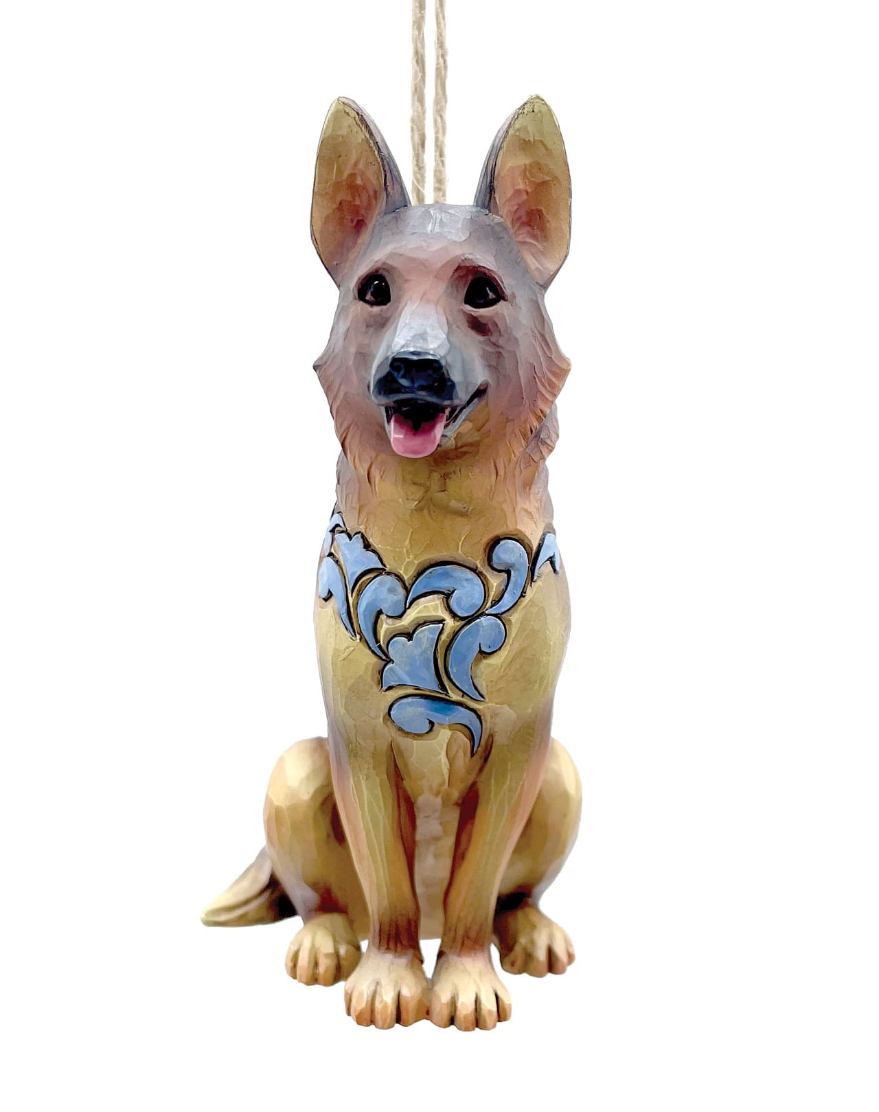 Hunde Ornament Deutscher Schäferhund 6019339 German Shepherd - Jim Shore Heartwood Creek Weihnachtsanhänger