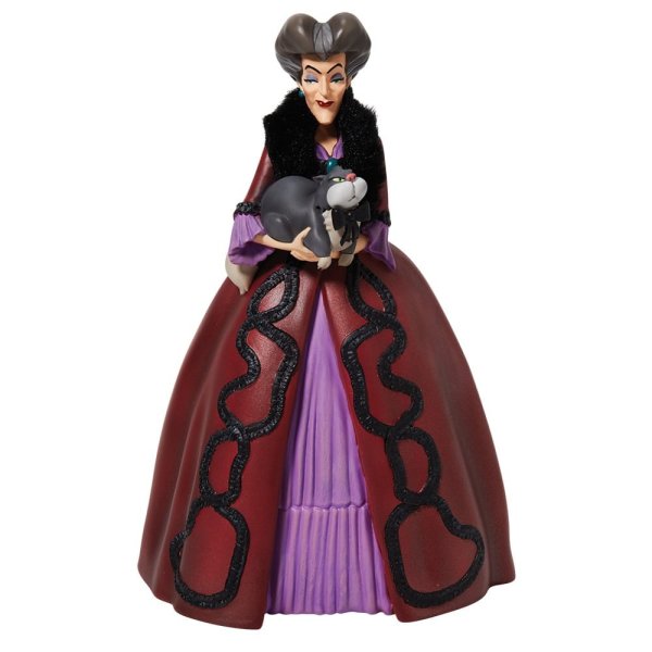 6010298a Disney Showcase, Enesco Disney Showcase, Rococo Figurine, Lady Tremaine Rococo, Villain, Disney Bösewicht, Disney Showcase Rococo, 6010298