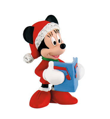 Bullyland, Minnie Mouse, Minnie Maus, Weihnachtsfigur, Weihnachten