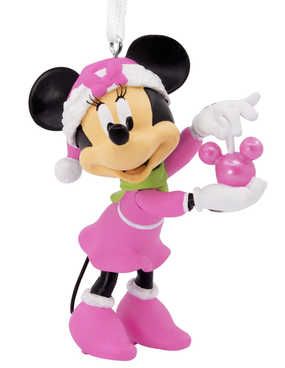 Minnie Maus mit Weihnachtskugel Hallmark Disney Ornament 30206192 - Weihnachtsanhänger