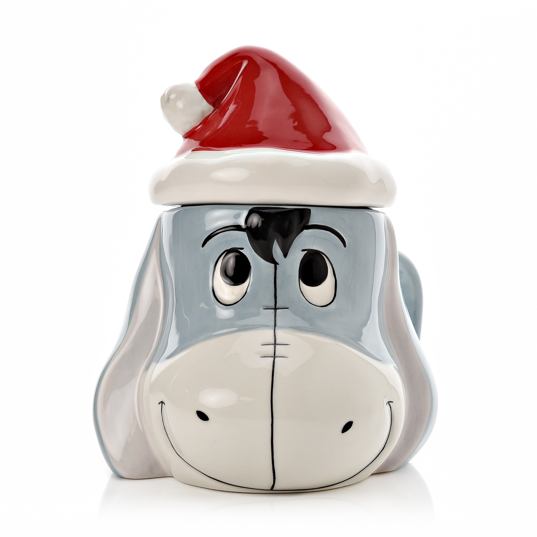 Widdop. Walt Disney, Walt Disney Geschirr, Walt Disney Becher, XM9664, I-Aah Becher, Eyore Mug, I-Aah Weihnachtsbecher