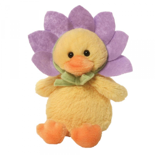 Flower Duck / Blumenente, flieder / lila