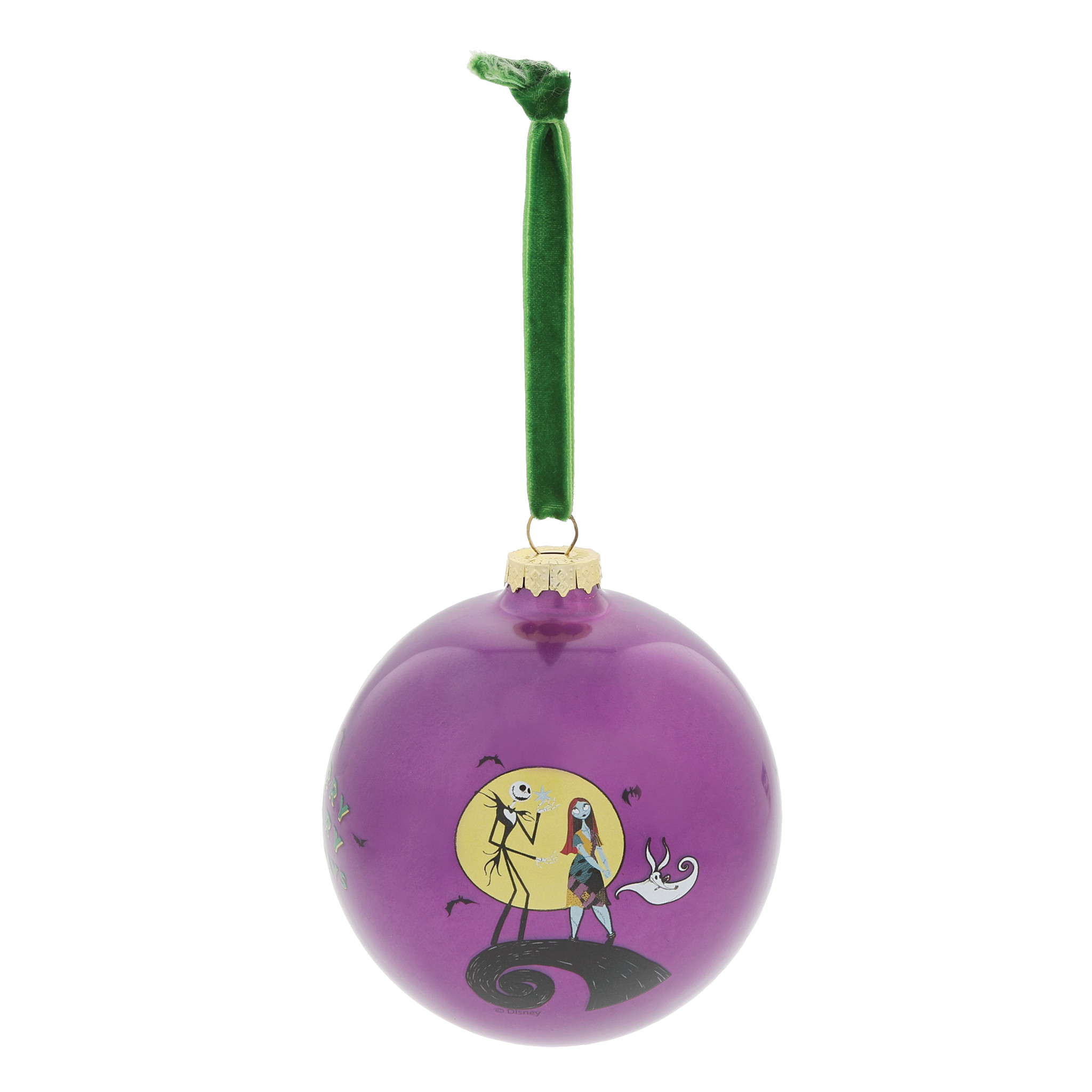 a30115 Enchanting Disney Collection, Disney Weihnachten, Disney Weihnachtskugel, Nightmare Before Christmas, A30115, Festive Frights