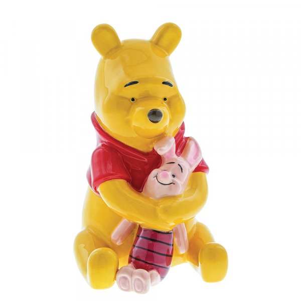 Enchanting Disney, Walt Disney Spardose, Best of Friends, Winnie the Pooh, A30448, Winnie Pooh Money Bank, Winnie Puuh Spardose, Winnie Puuh und Ferkel, Sparbüchse, Sparschwein