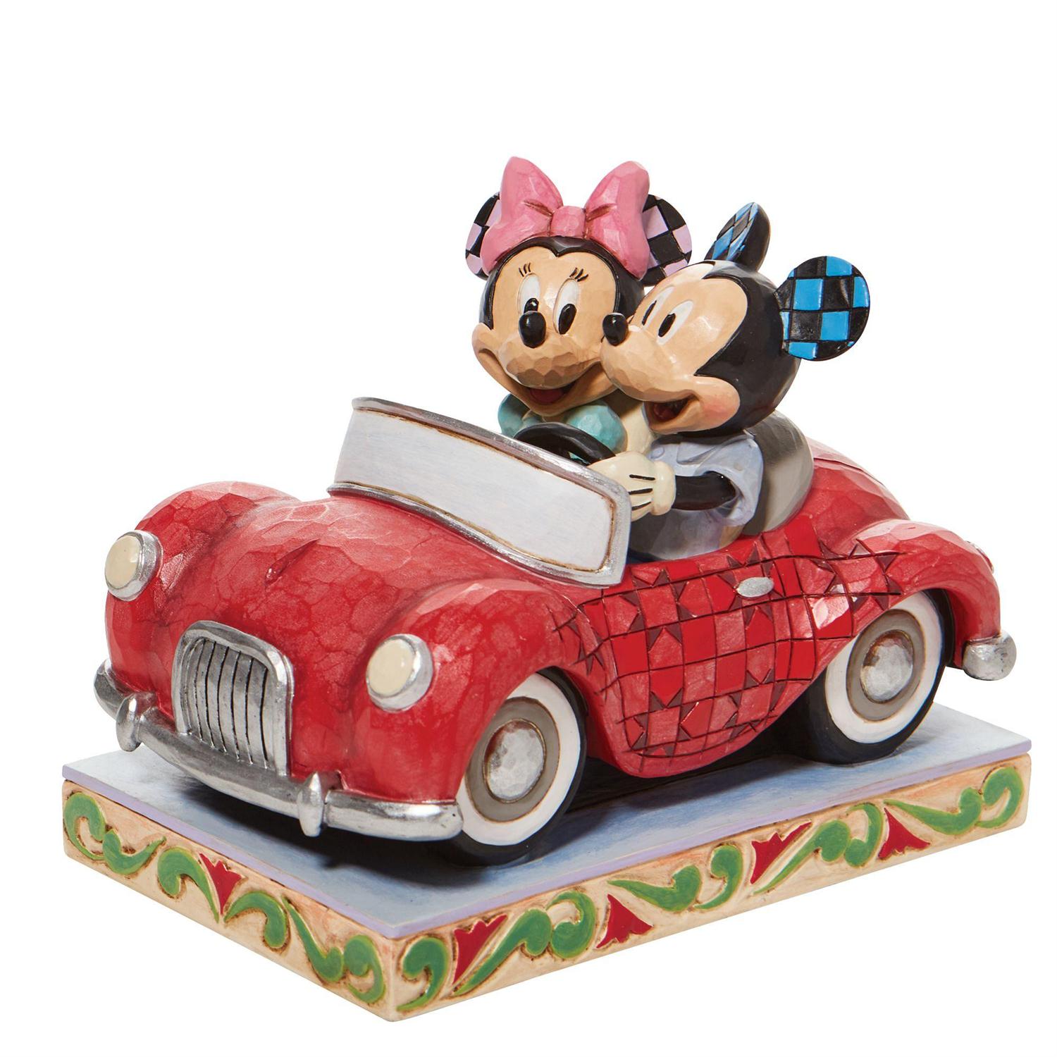 6010110, Disney Traditions, A Lovely Drive, Jim Shore Mickey & Minnie, Disney Traditions Micky & Minnie, Mickey & Minnie Cruising, Micky und Minnie Spritztour, Jim Shore, Jim Shore  Disney Traditions, Jim Shore Disney, Jim Shore Disneyfigur