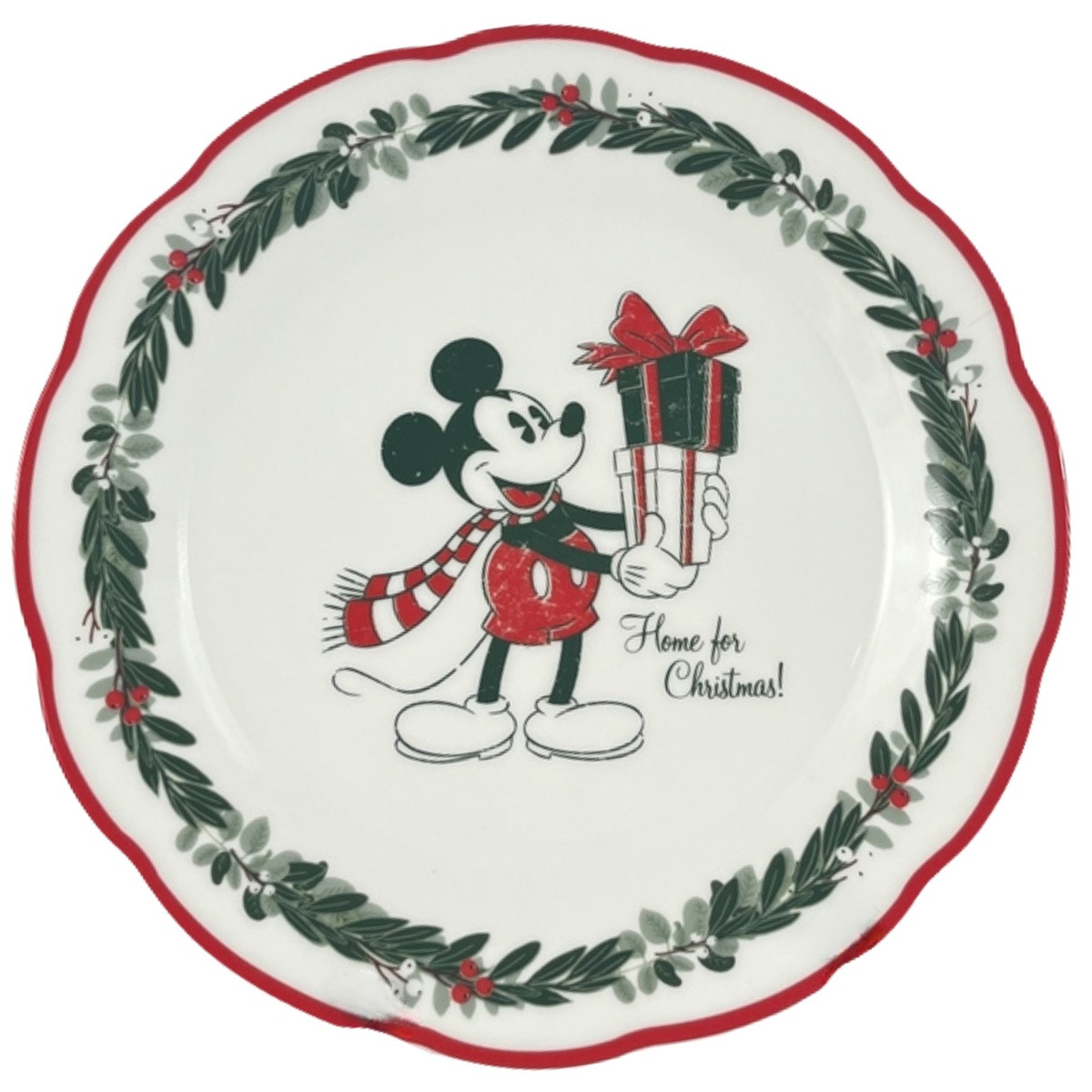 Weihnachtsgeschirr Micky Maus Essteller Home for Christmas DN25336 – Disney Teller Christmas Inspirations