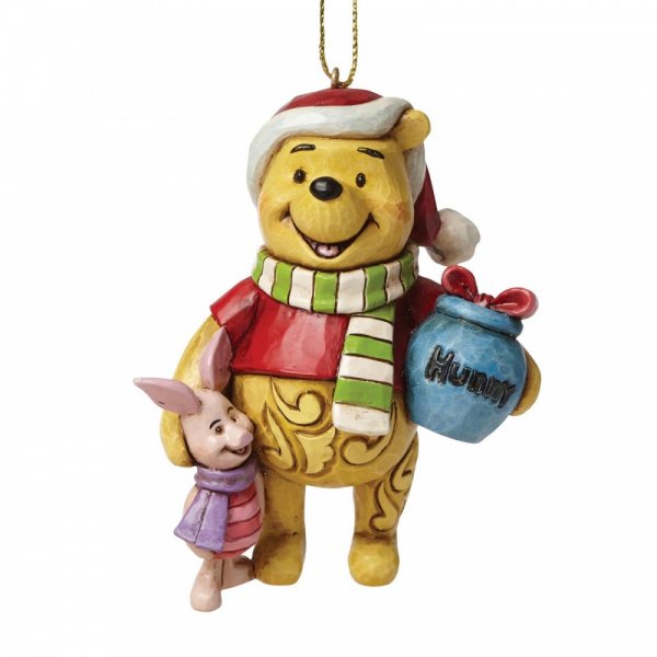 Disney Traditions, Jim Shore, A27551, Winnie Pooh, Winnie Puuh, Jim Shore Weihnachtsanhänger, Ornament, Anhänger, Jim Shore Disney, Jim Shore Disneyfigur, Jim Shore Weihnachten, Jim Shore Winnie Puuh