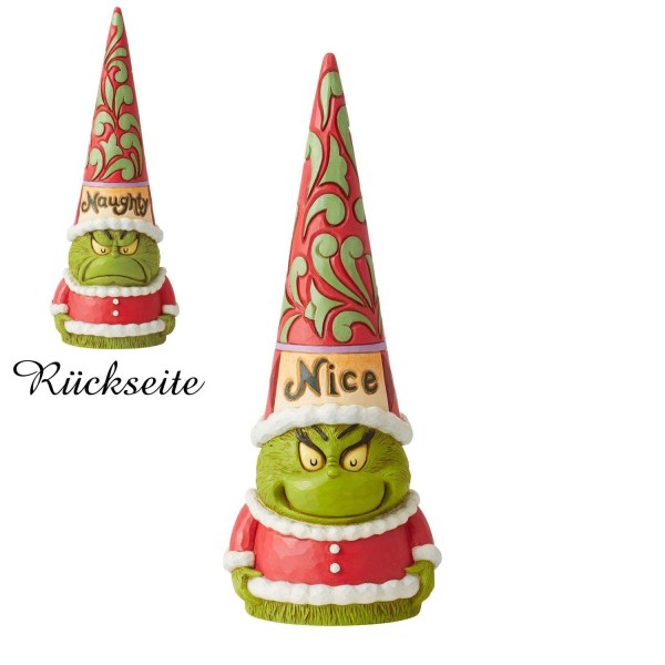 Grinch Naughty and Nice Gnome - The Grinch by Jim Shore 6012704