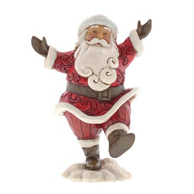 Heartwood Creek, Jim Shore, Hooray For The Holiday Mini Santa / Weihnachtsmann