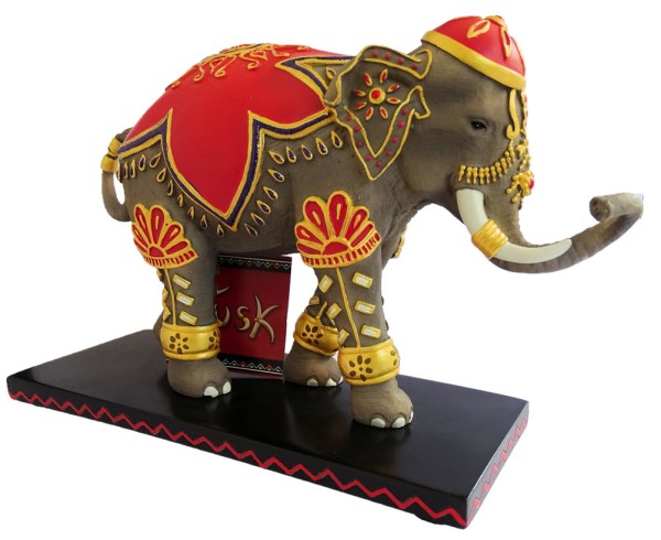 Tusk, Tusk Elefant, Tusker Elefant, Ceremonial Elefant, Westland Giftware, Parastone Elefant, 13049, Tusk Elefanten